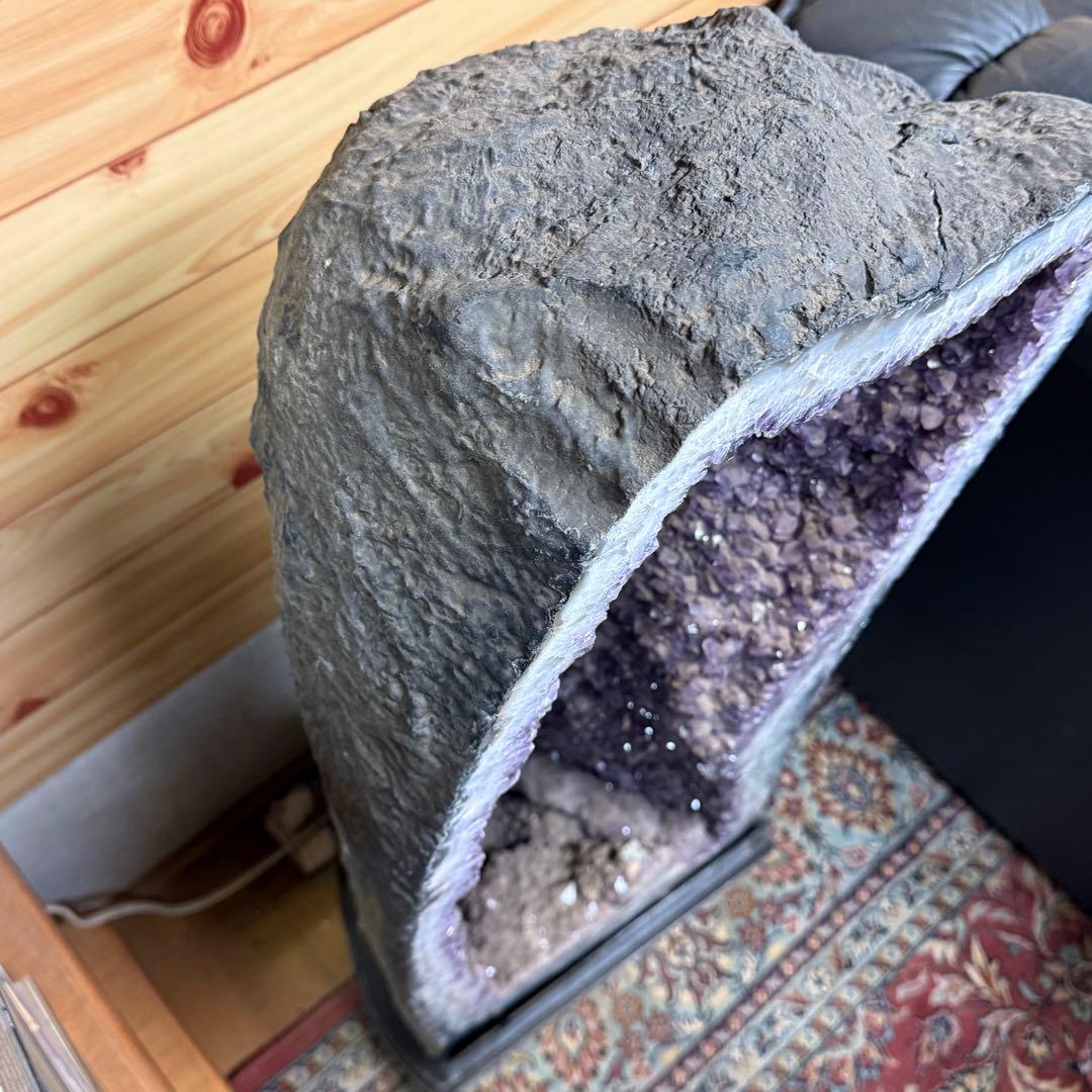 アメジストドーム 置物 高約100cm　（2月末まで）