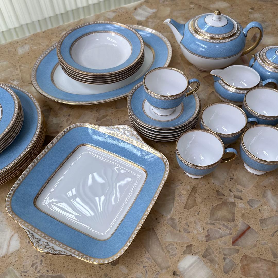  ULANDER POWDER PALE BLUE 食器セット