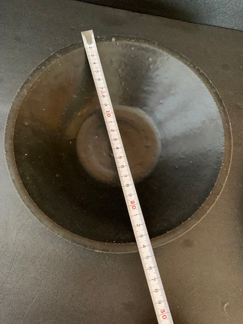 吉田直嗣　約24.5cm リム鉢
