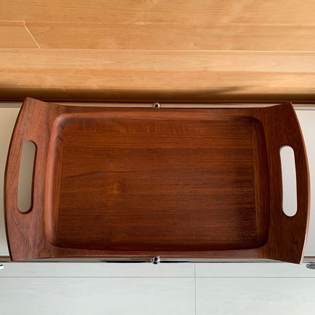 ヴィンテージ DANSKダンスク JHQ IHQ チークトレイ 北欧デンマーク