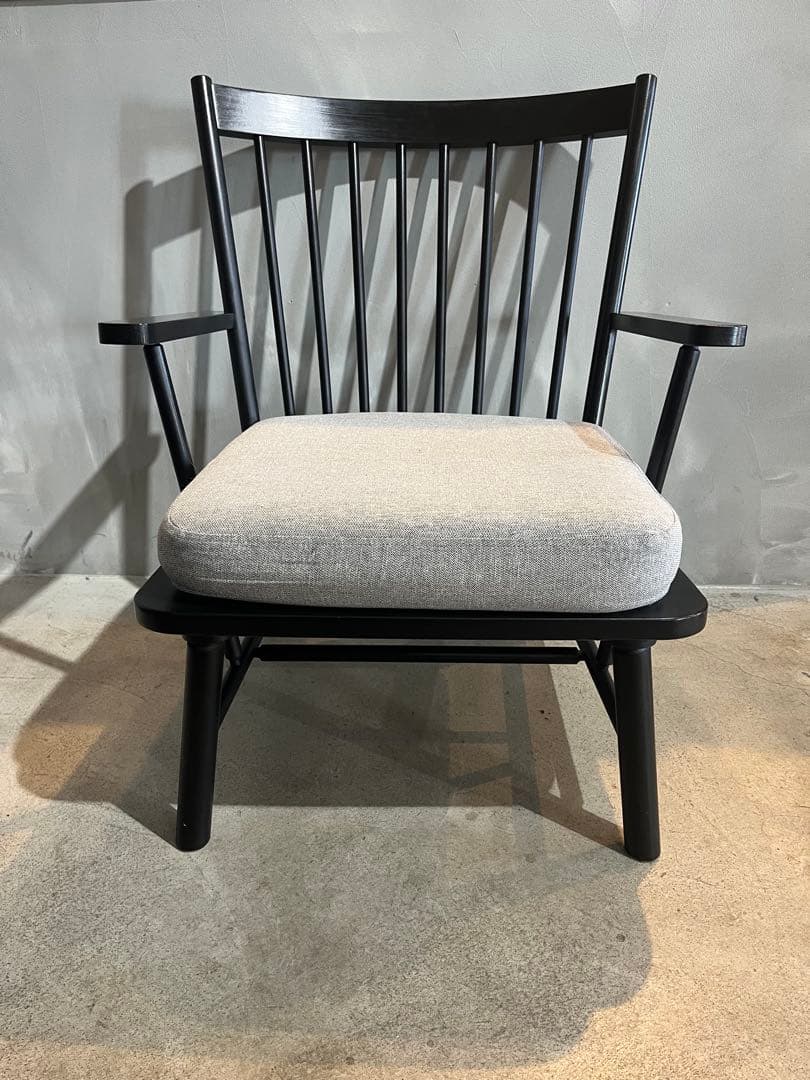 1人掛けソファ 椅子 ブラック　IKEA