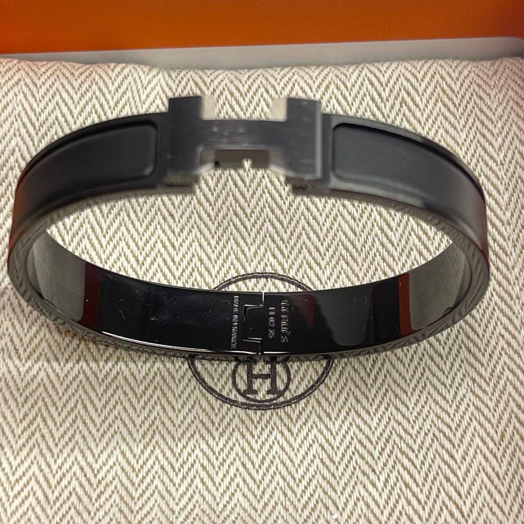 エルメルブレスレット クリックHH ソー・ブラック T5 新品未使用品