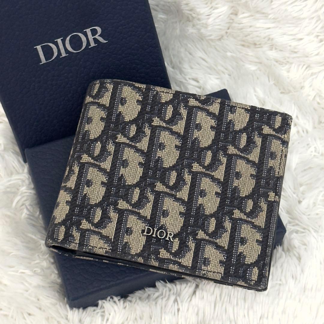 DIOR ディオール オブリーク トロッター 財布 ウォレット 二つ折り