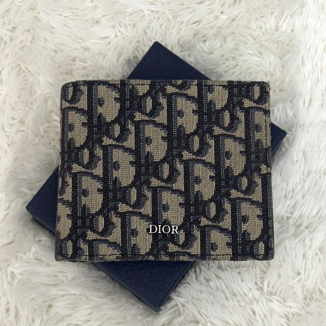 DIOR ディオール オブリーク トロッター 財布 ウォレット 二つ折り