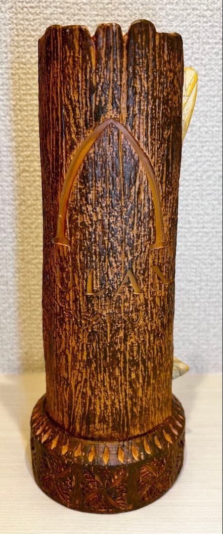 ハワイ　アウラニディズニー限定ダッフィー&フレンズ木彫風置物