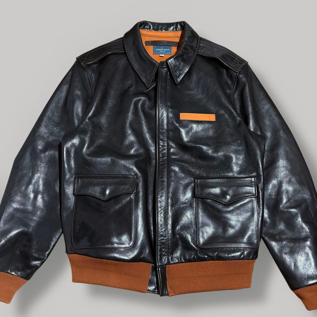 BLACK BLACK様 スタークハウツ フライトジャケット A-2ホースハイド