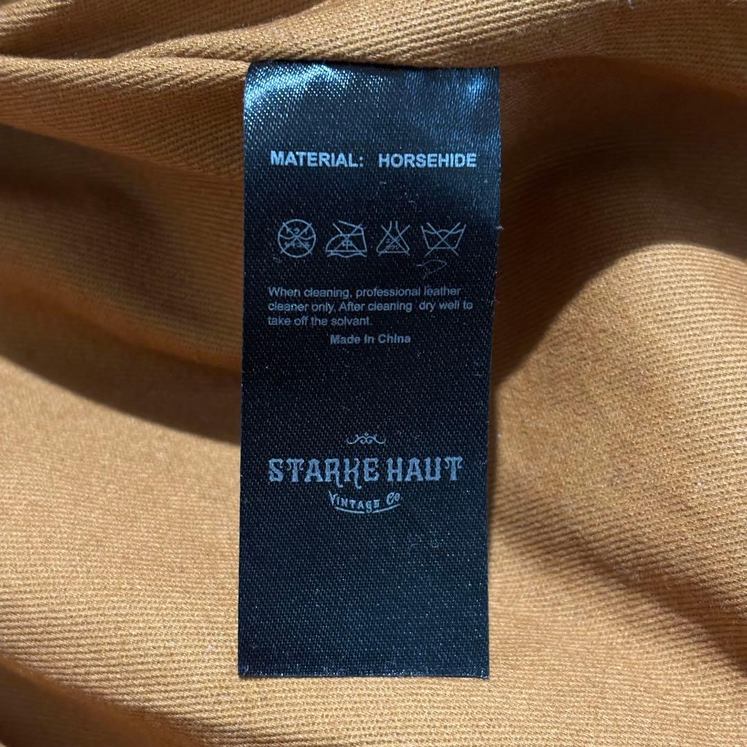 BLACK BLACK様 スタークハウツ フライトジャケット A-2ホースハイド