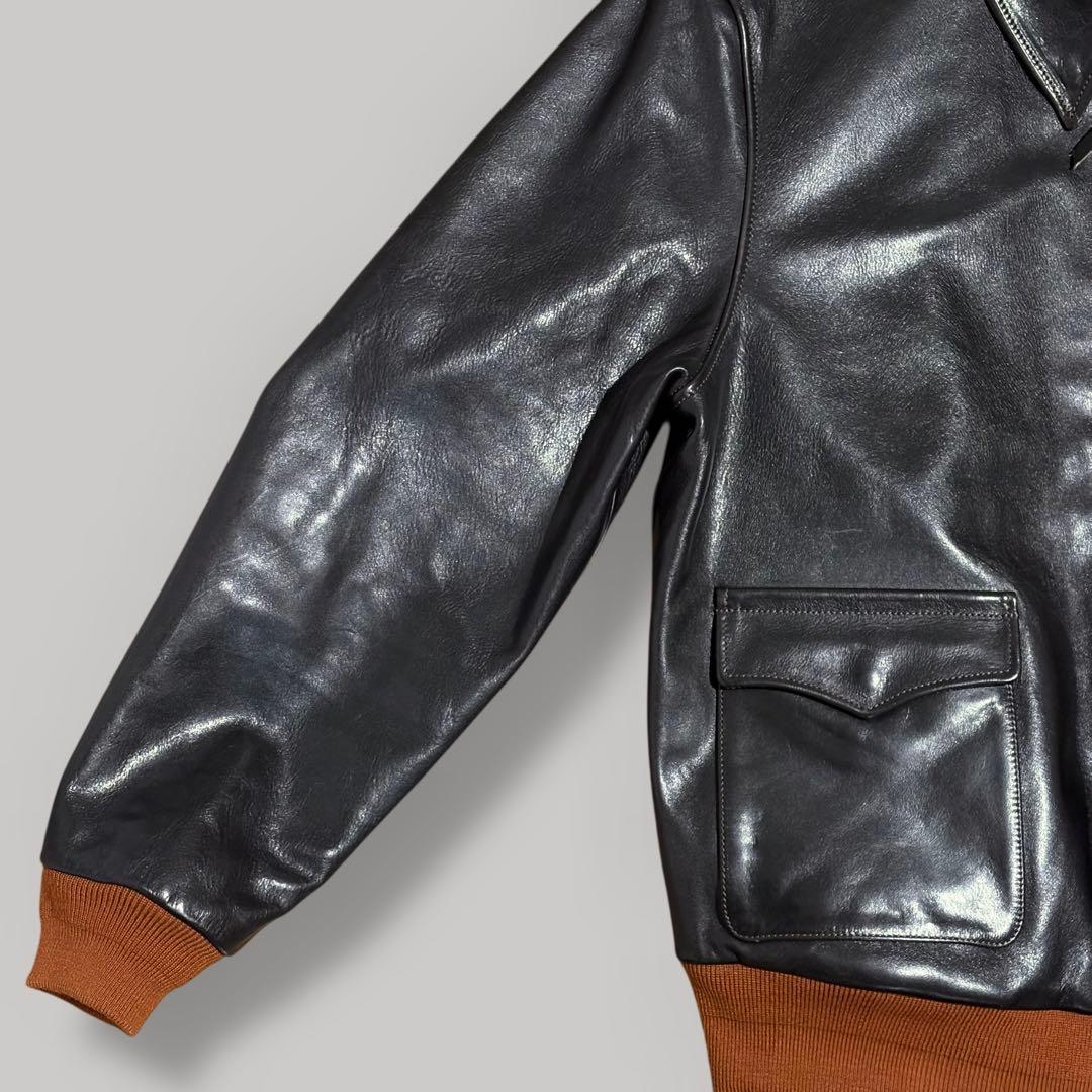 BLACK BLACK様 スタークハウツ フライトジャケット A-2ホースハイド