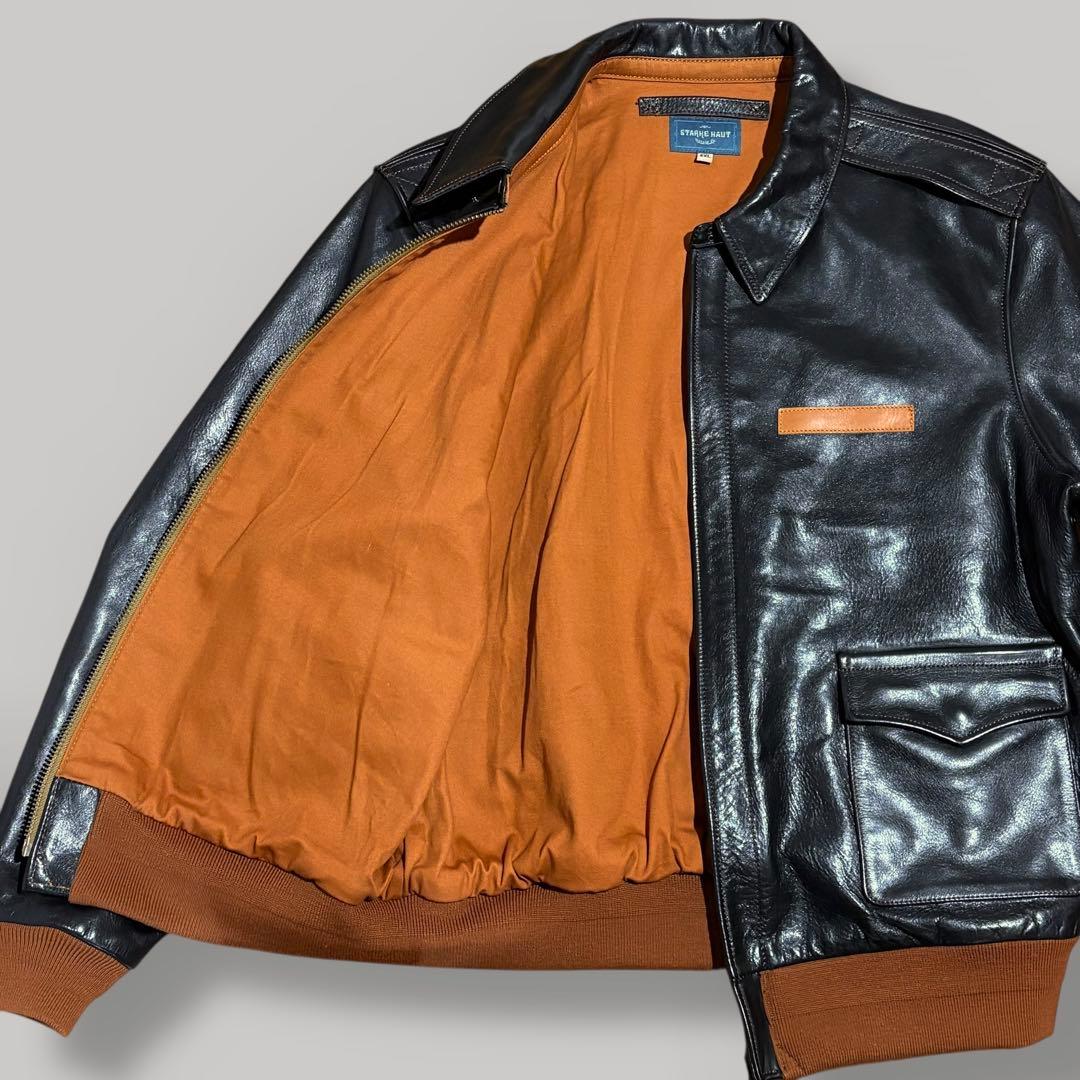 BLACK BLACK様 スタークハウツ フライトジャケット A-2ホースハイド