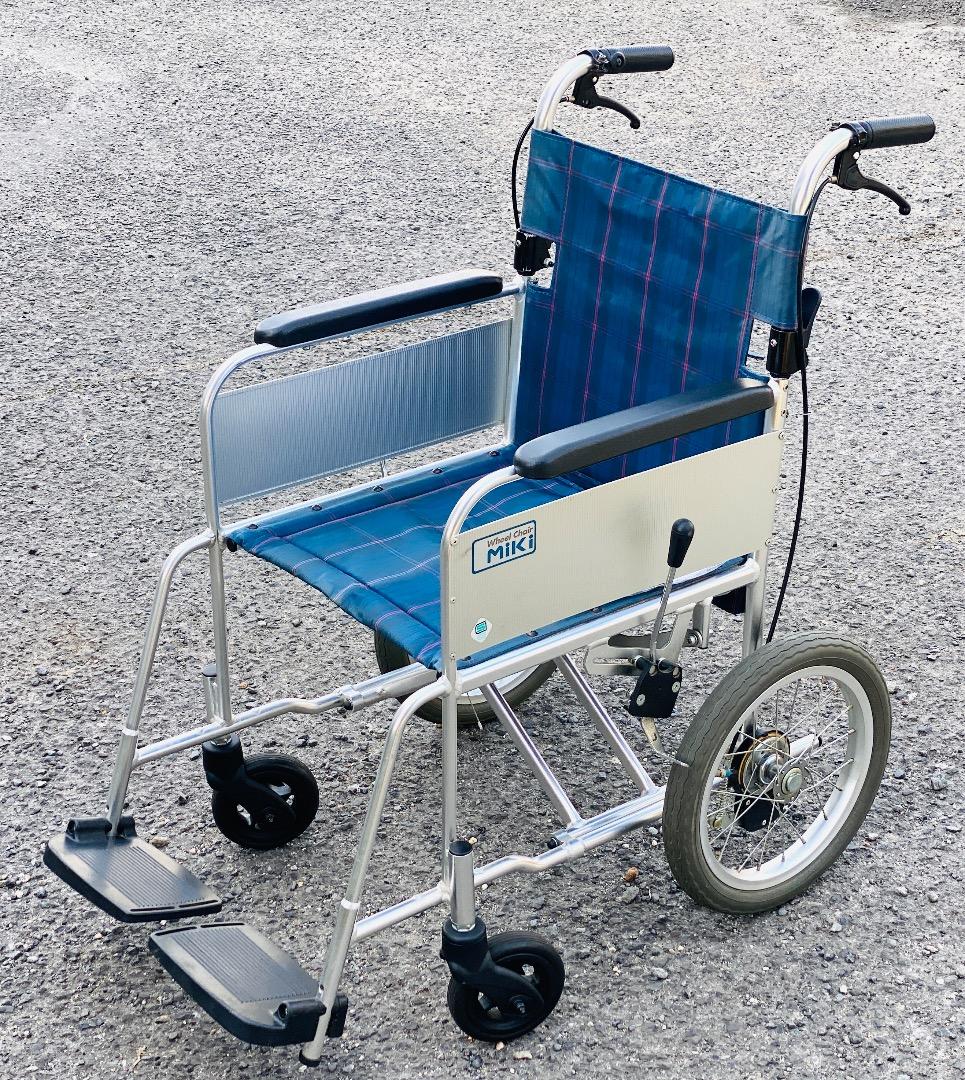MIKI ミキ 超軽量 介助型車いす C43KDB NCS