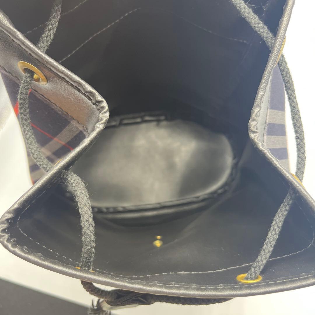 希少 美品 BURBERRY バーバリー ノバチェック リュック バックパック