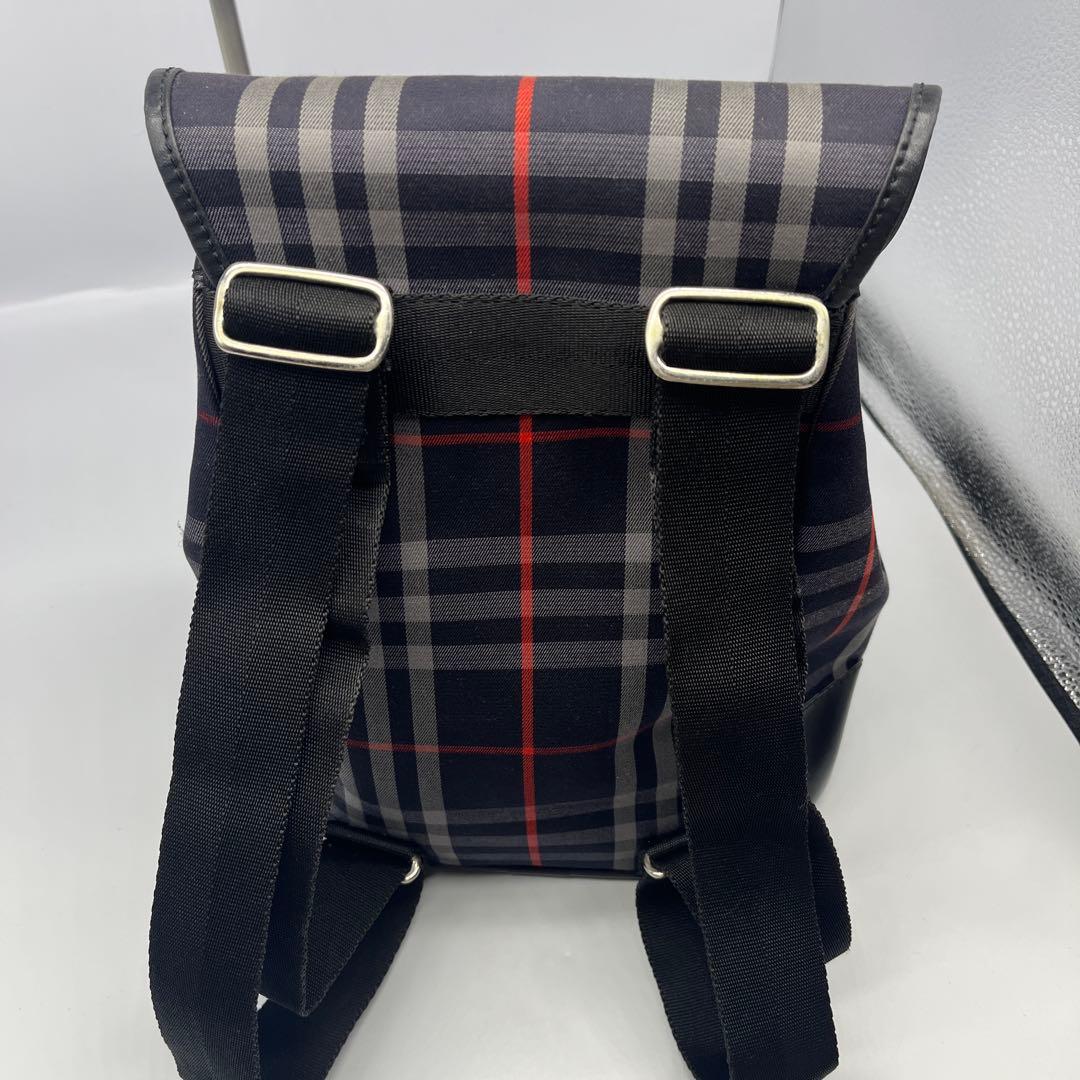 希少 美品 BURBERRY バーバリー ノバチェック リュック バックパック