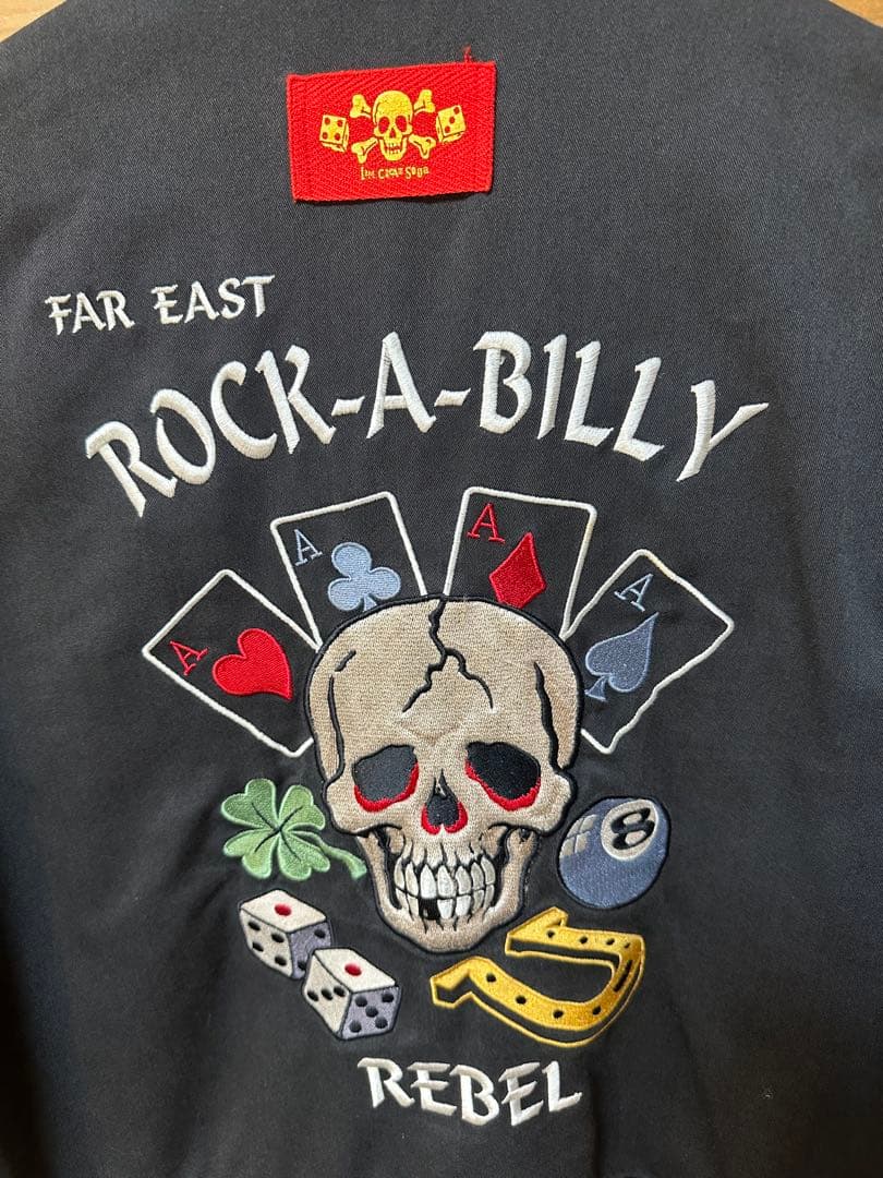 Cream soda 刺繍ジャケット スカジャン 東洋 gold 666