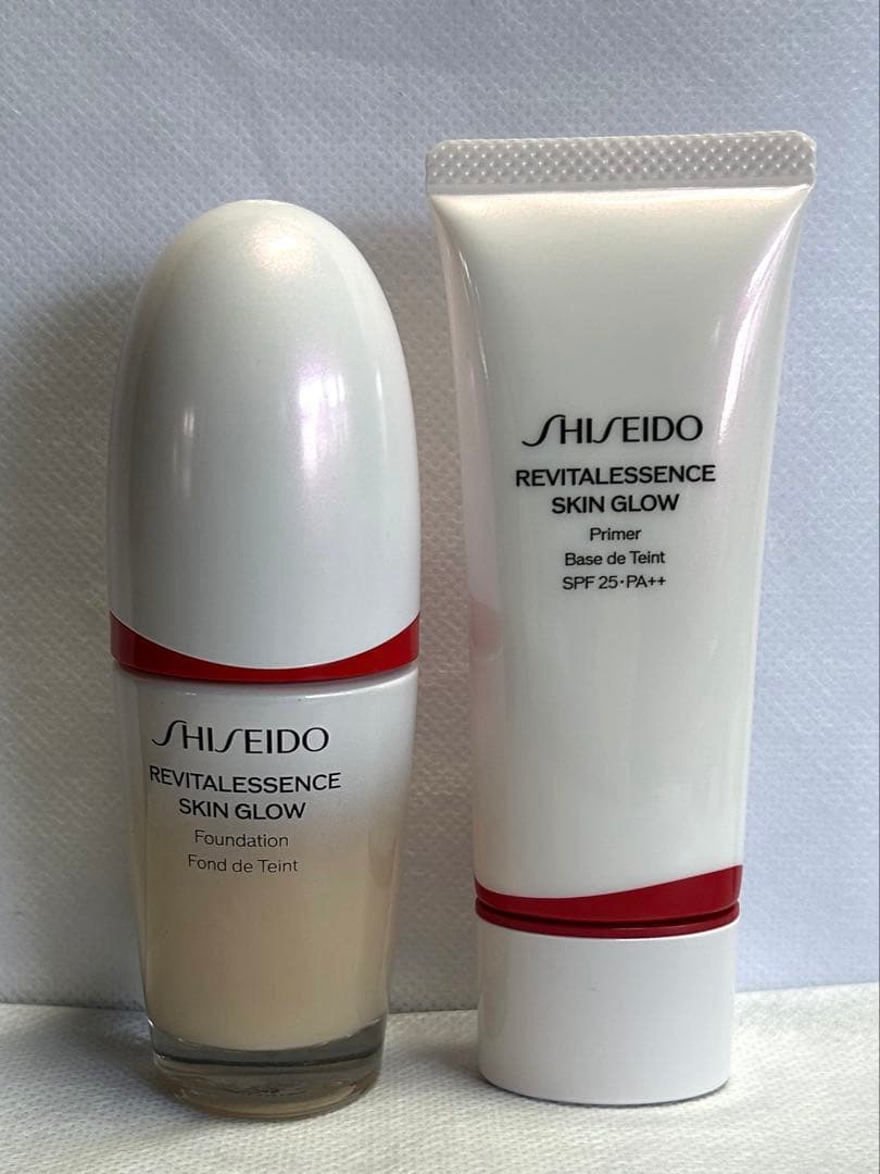SHISEIDO 資生堂 エッセンススキングロウ　ファンデーション 下地 セット