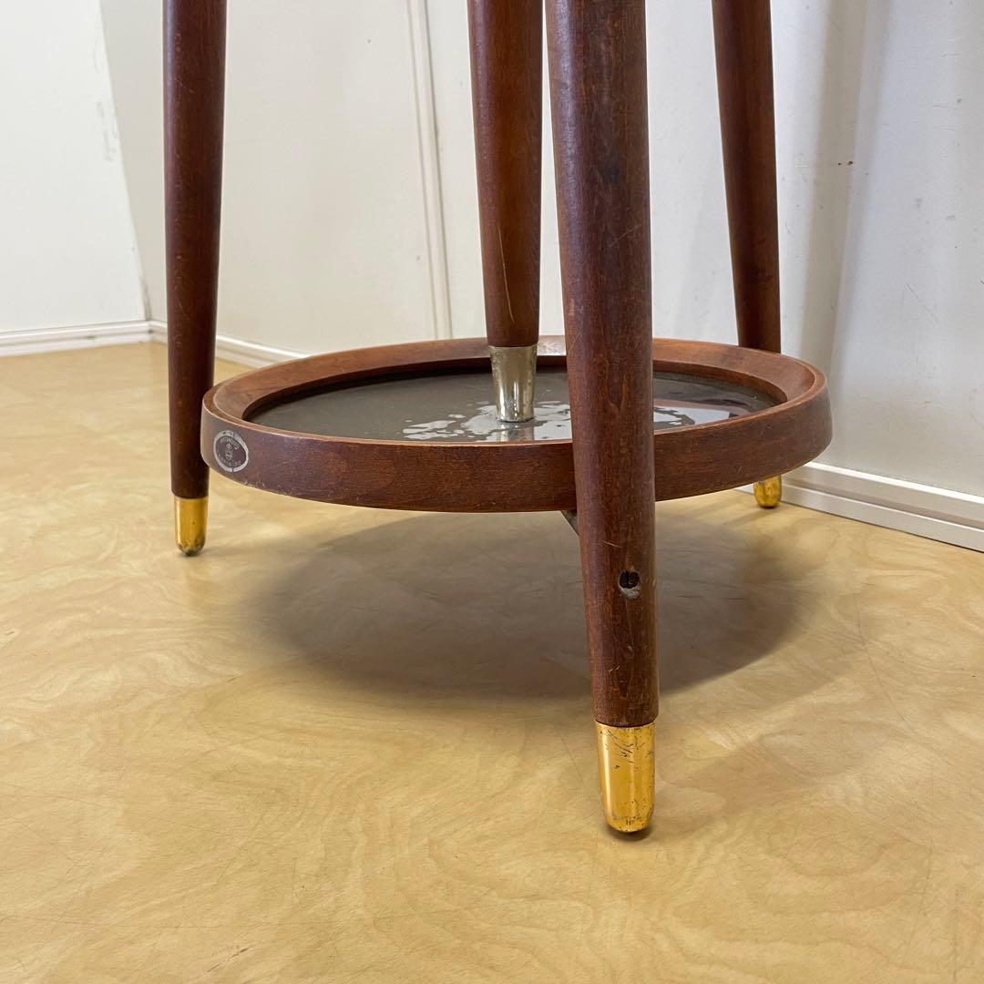 秋田木工 ポールハンガー② 木製コートハンガー 傘立て 洋服掛け ビンテージ