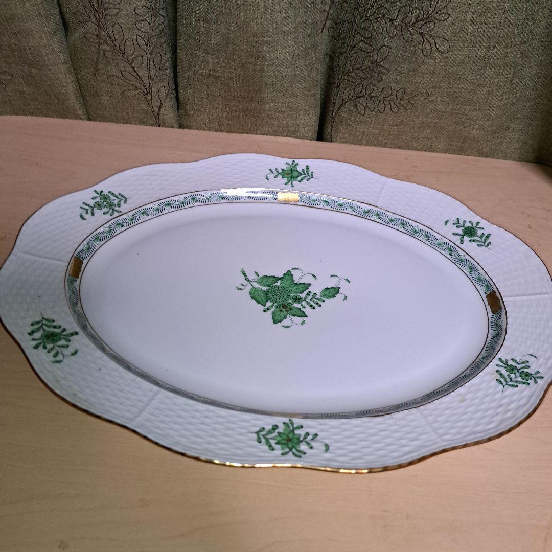 セール　ヘレンド　オーバルプレート　大