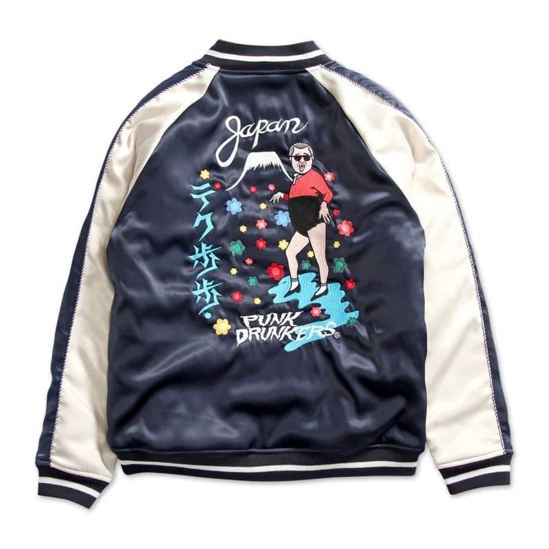 稀少！Punk Drunkers くっきー！　スカジャン