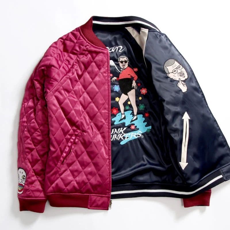 稀少！Punk Drunkers くっきー！　スカジャン