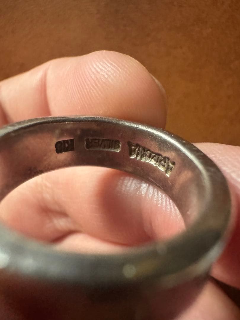 ARIZONA FREEDOM SILVER925 太陽神 k18 唐草模様