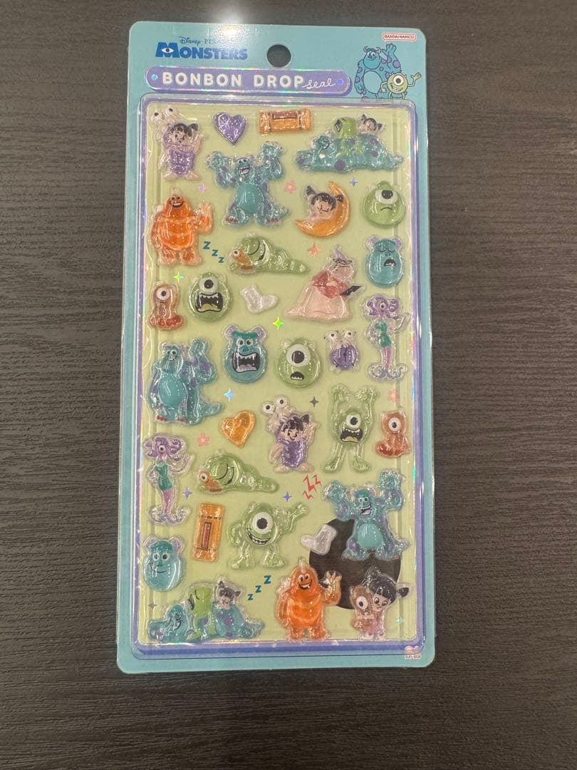 正規品　ボンボンドロップシール ディズニー 第二弾　5種　Disney シール