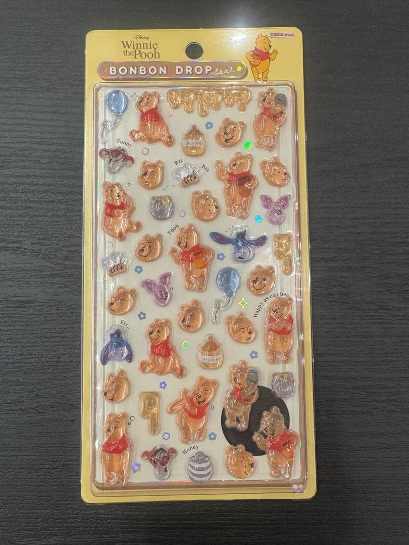 正規品　ボンボンドロップシール ディズニー 第二弾　5種　Disney シール