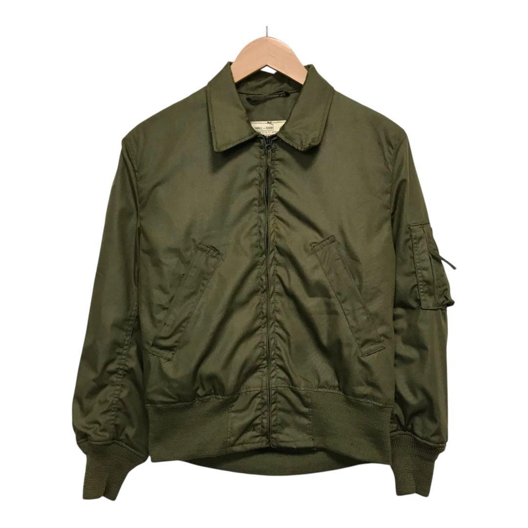 70s ALPHA U.S.ARMYミリタリー　ヘリクルージャケット　スコービル