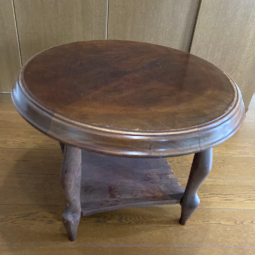 天然木(ブビンガ)テーブル