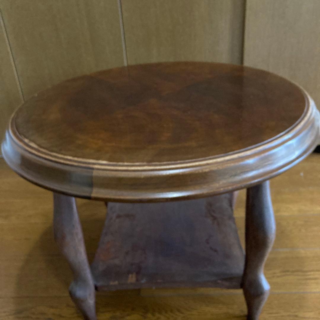 天然木(ブビンガ)テーブル