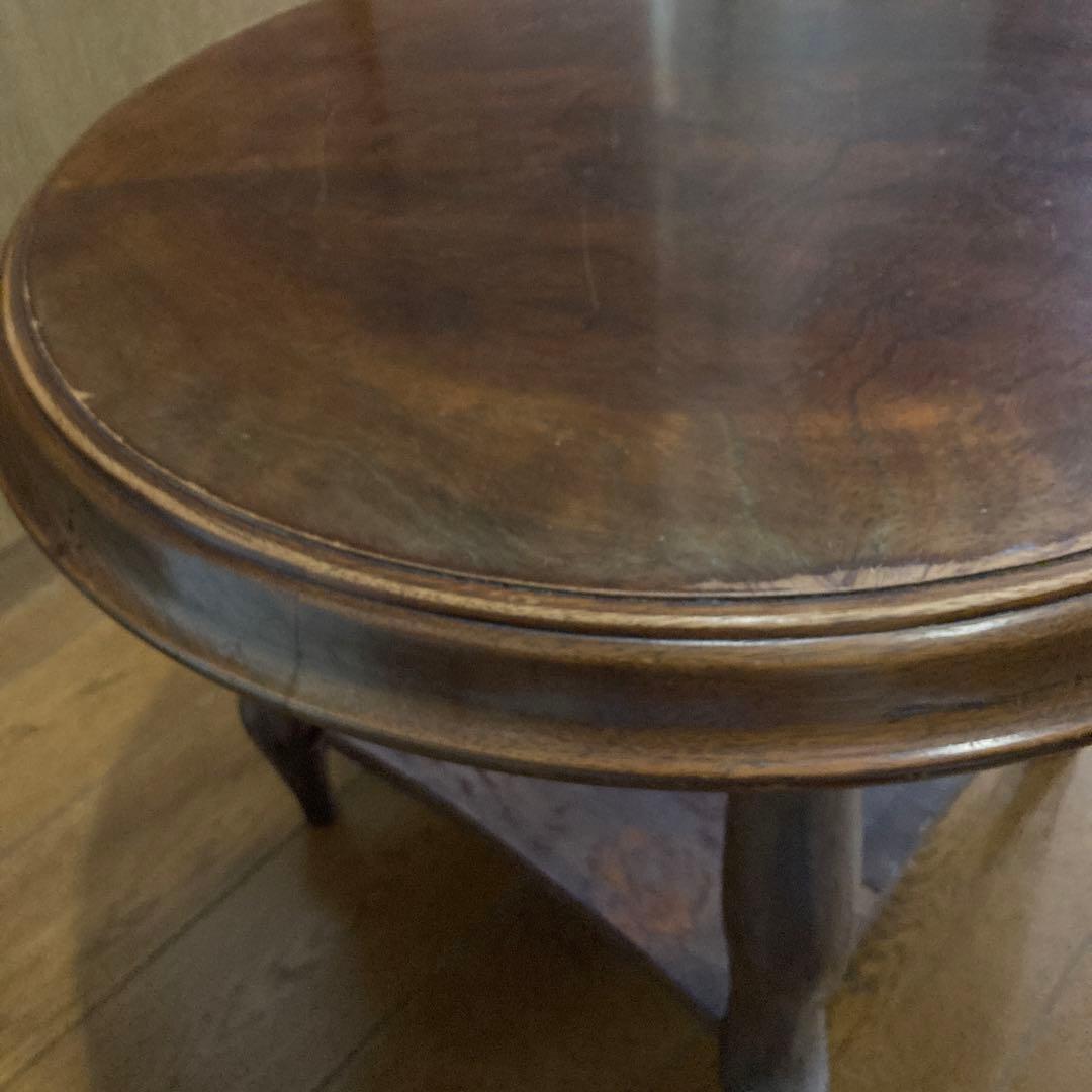 天然木(ブビンガ)テーブル