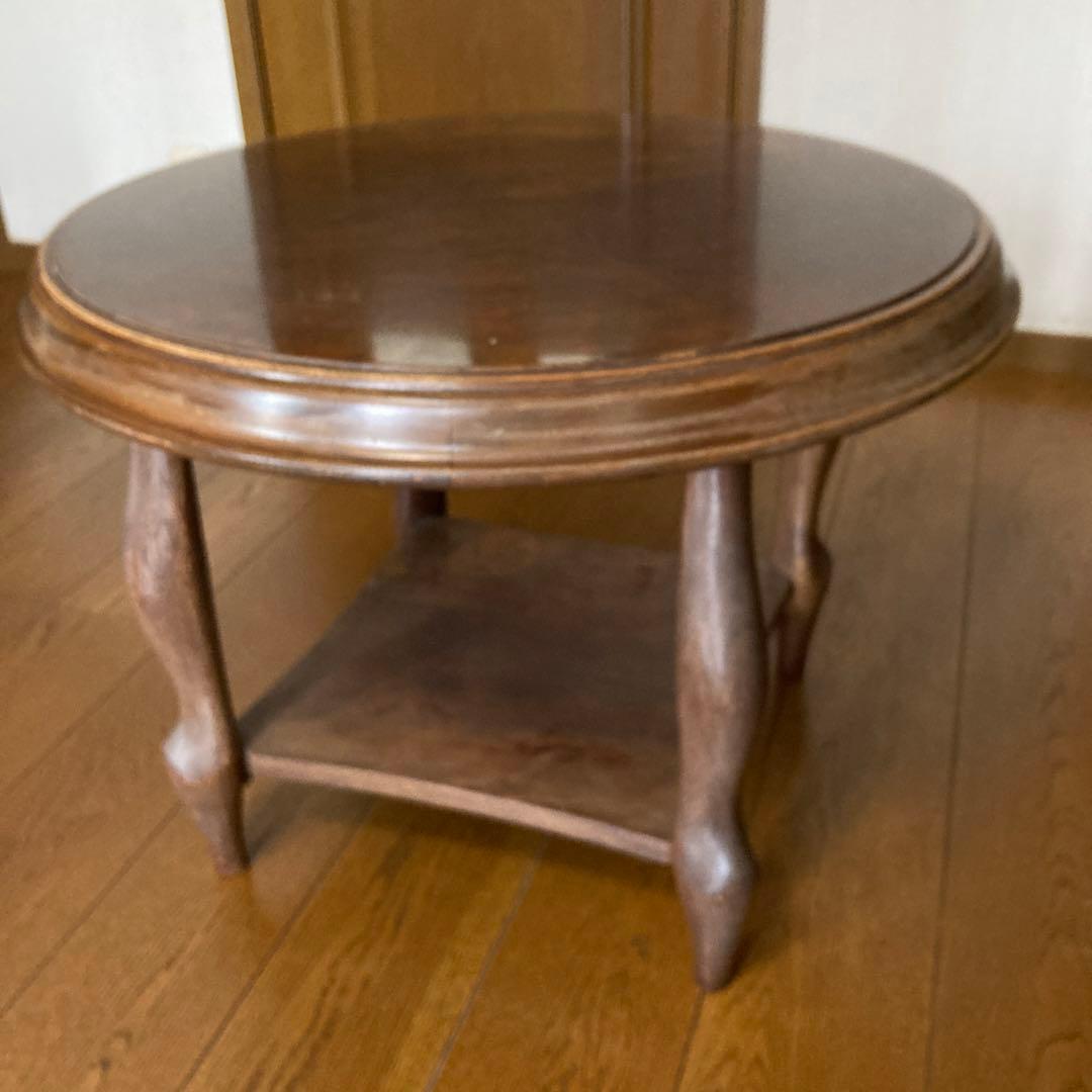 天然木(ブビンガ)テーブル