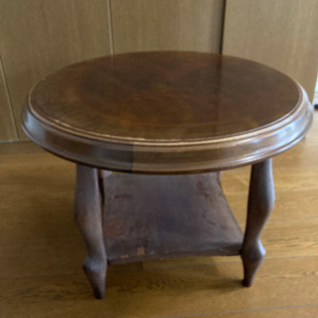 天然木(ブビンガ)テーブル