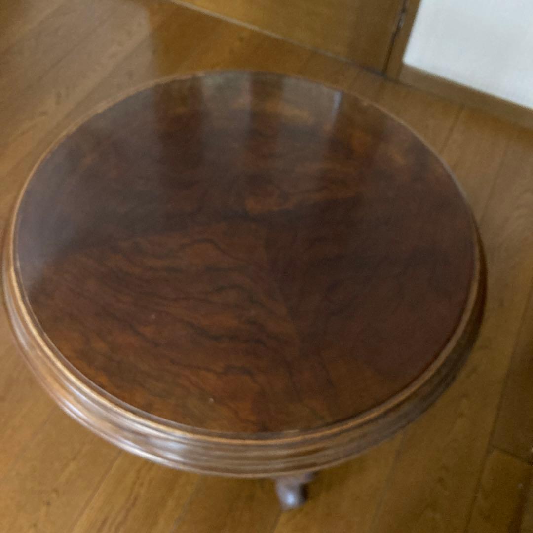 天然木(ブビンガ)テーブル