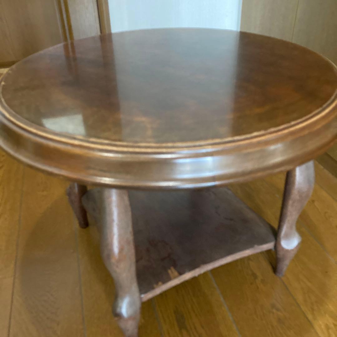 天然木(ブビンガ)テーブル