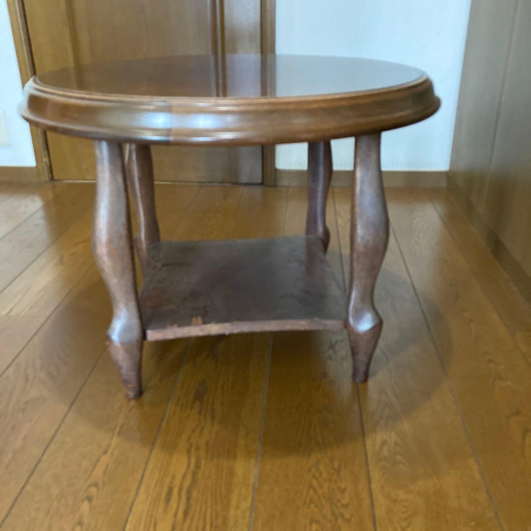 天然木(ブビンガ)テーブル