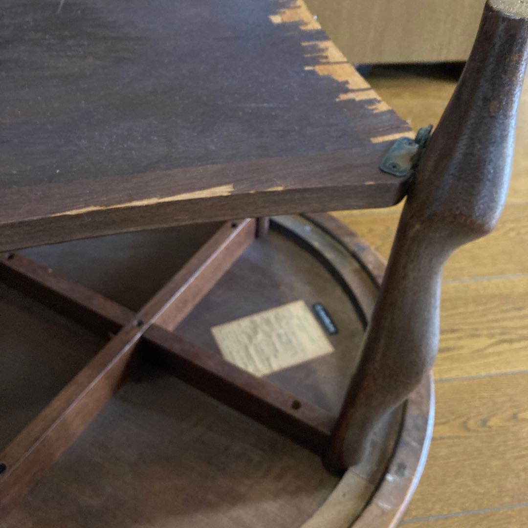 天然木(ブビンガ)テーブル