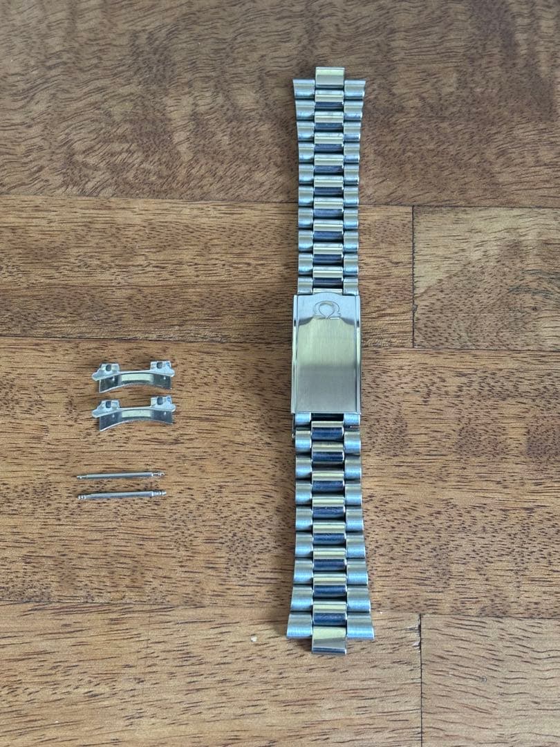 オメガ ステンレススチール 金属ベルト