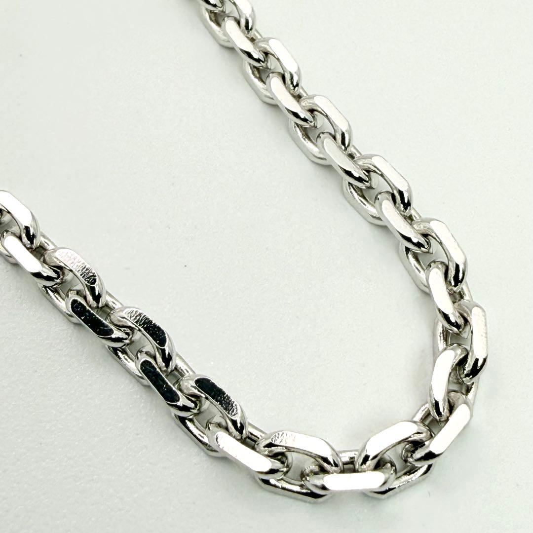 ●【極美品】SAAD ステンレス アズキ チェーン 4.0mm幅 55cm