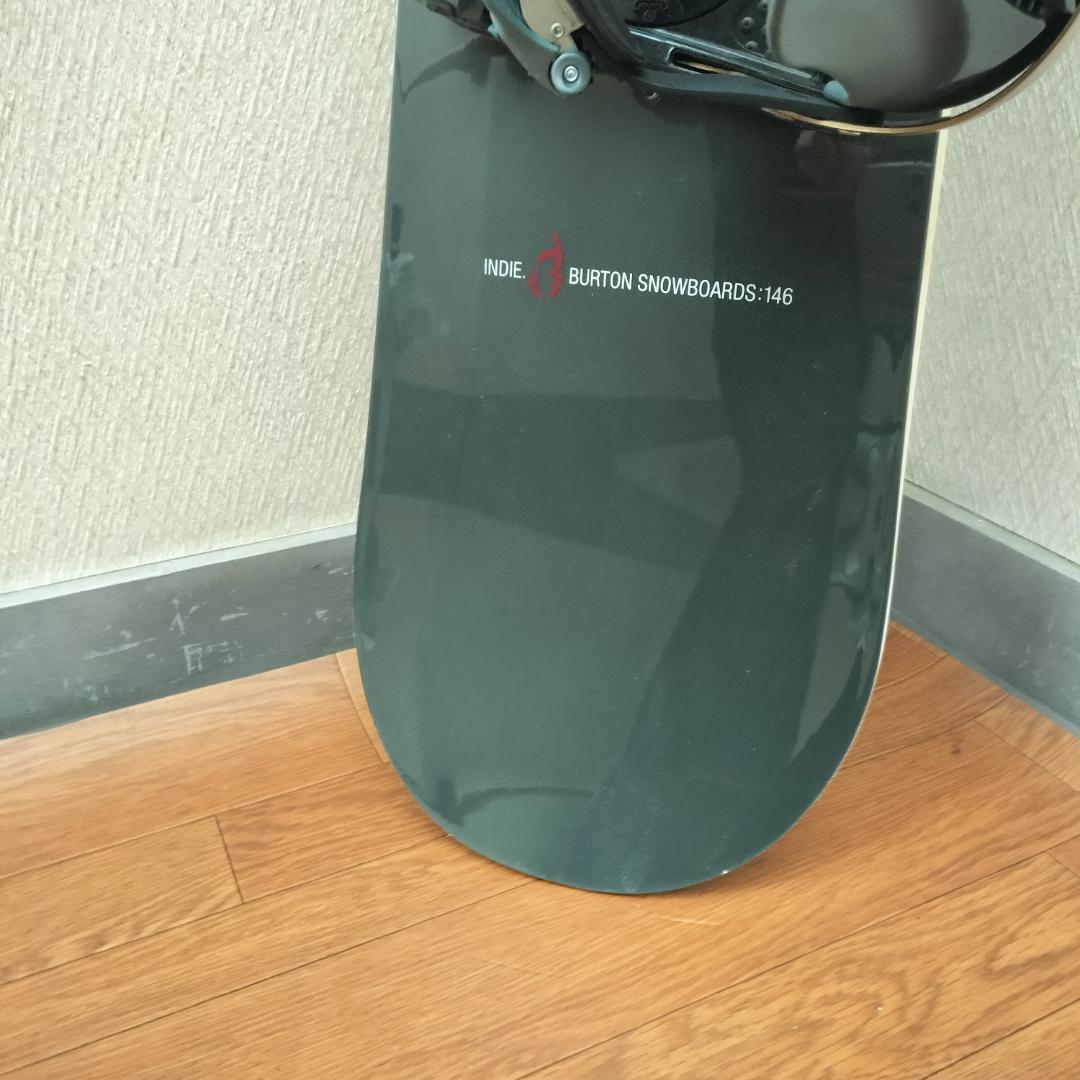 BURTON INDIE 146cm スノーボード 2点セット