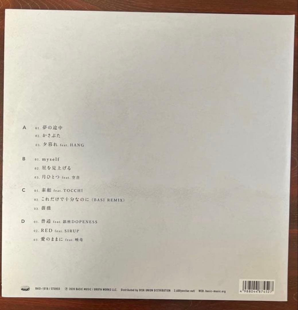 BASI 切愛 LPレコード 2枚組