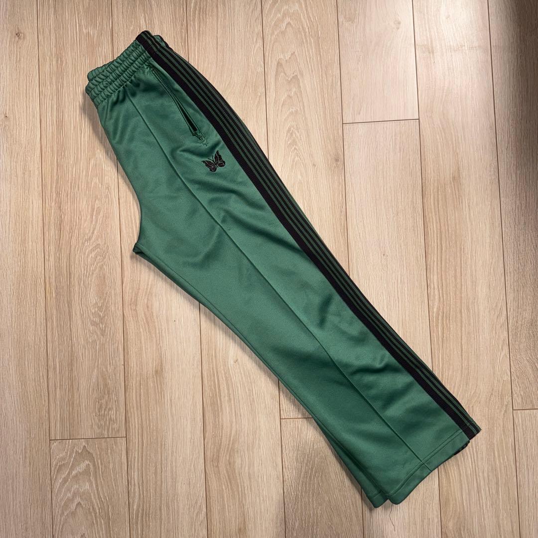 needles 23ss エメラルドグリーン　トラックパンツ　xs