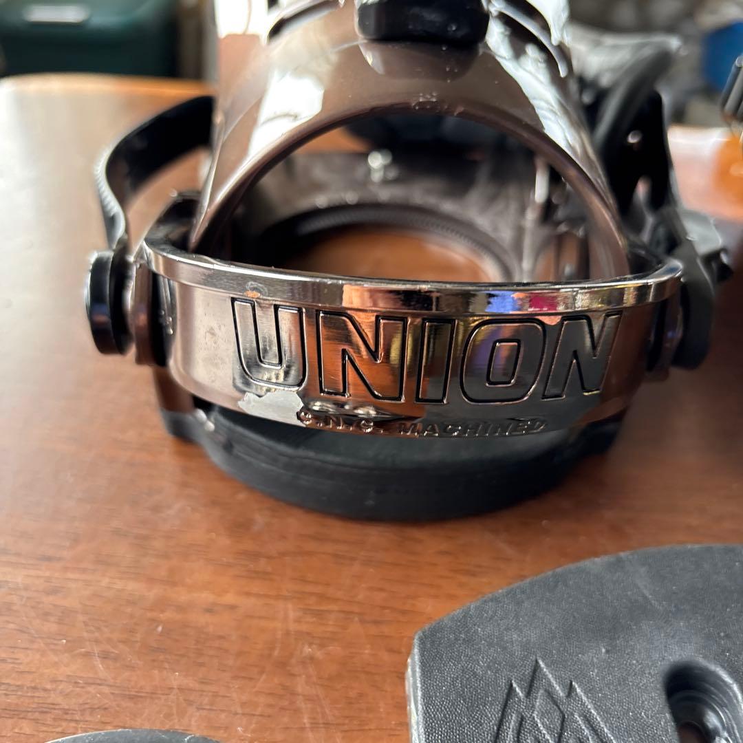 UNION スノーボードビンディング ブラウン