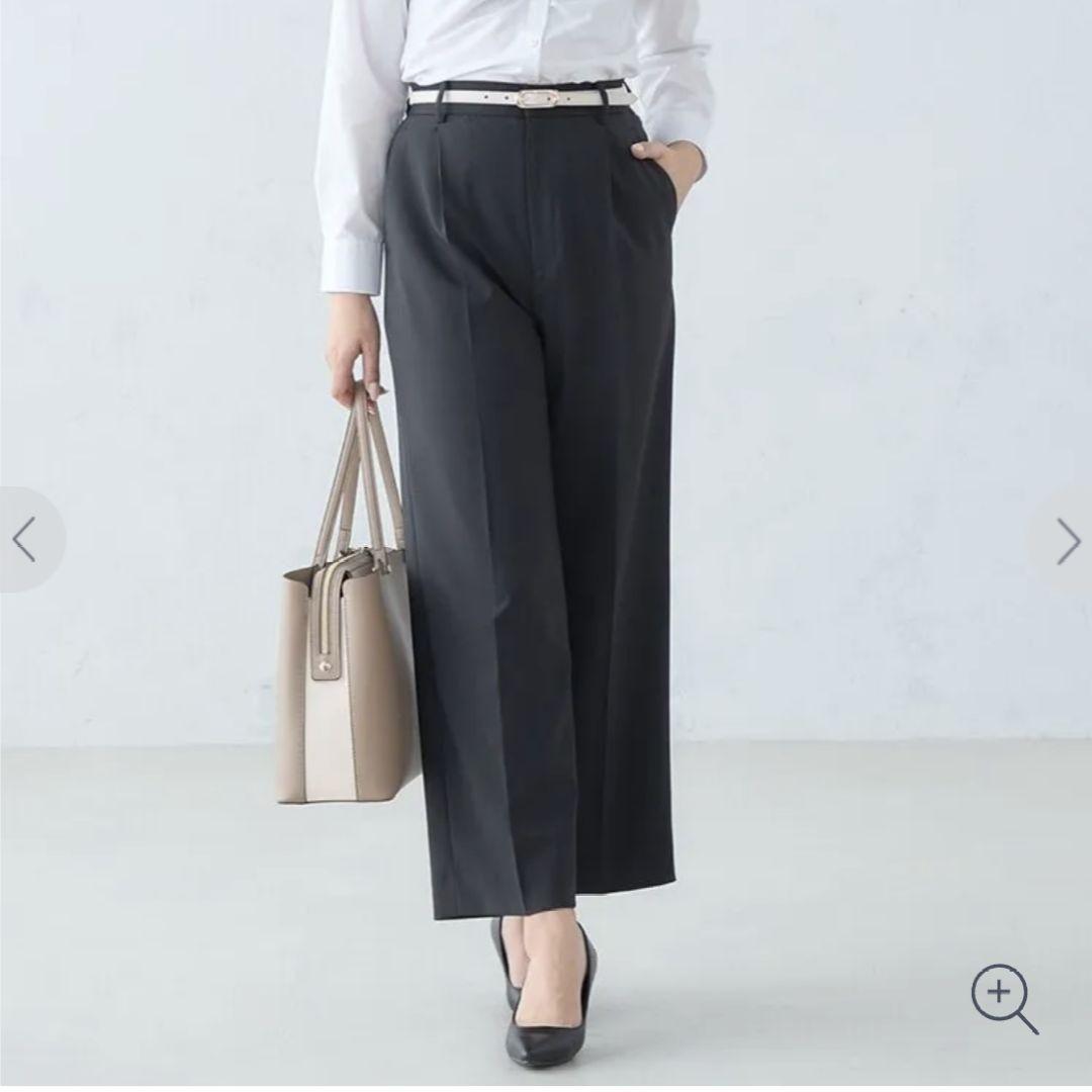 Oggi 2Wayストレッチツイル ダブルジャケット＆ワイドパンツ セットアップ