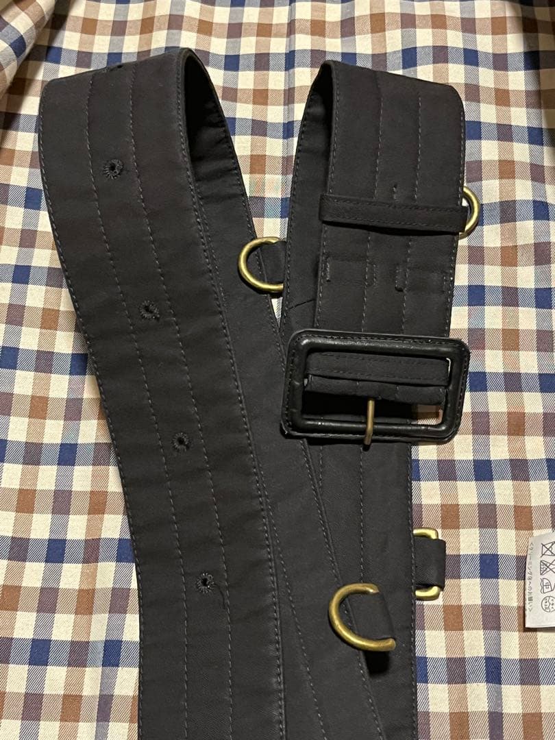 英国製 アクアスキュータム トレンチコート ブラック