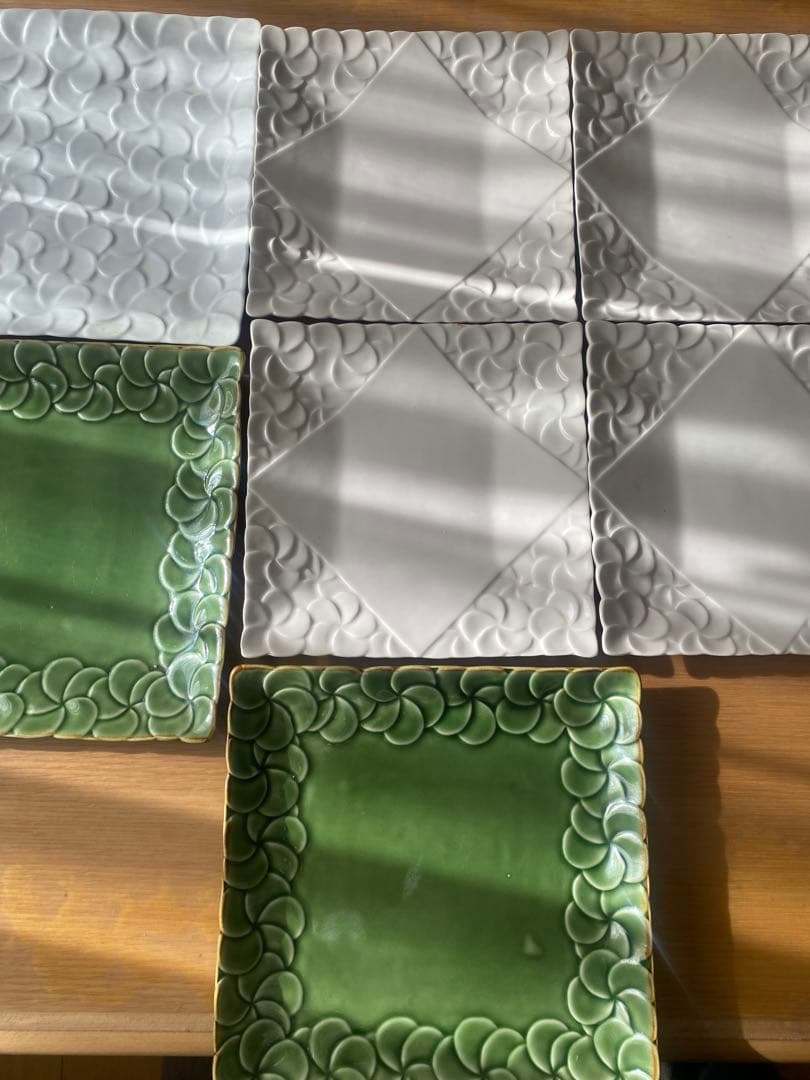 ジェンガラ　お皿　バリ島　７枚セット