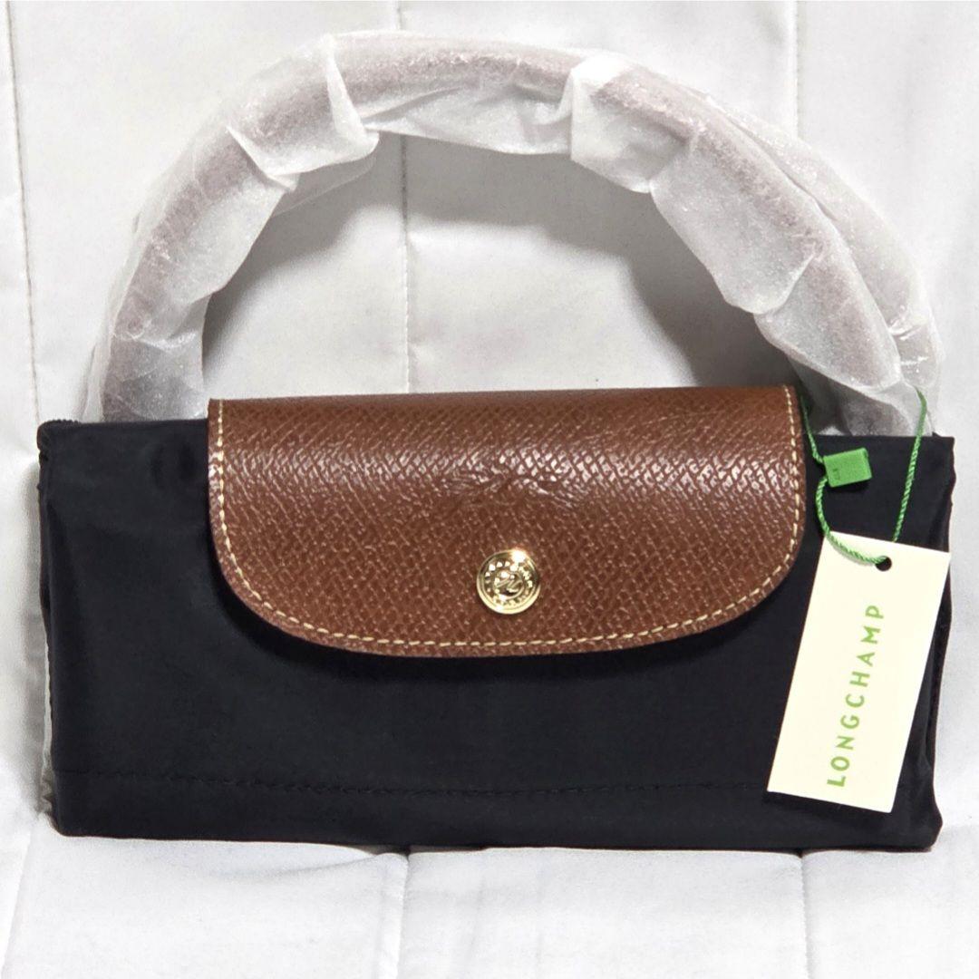【新品】LONGCHAMP ル プリアージュ トラベルバッグ L 黒×茶