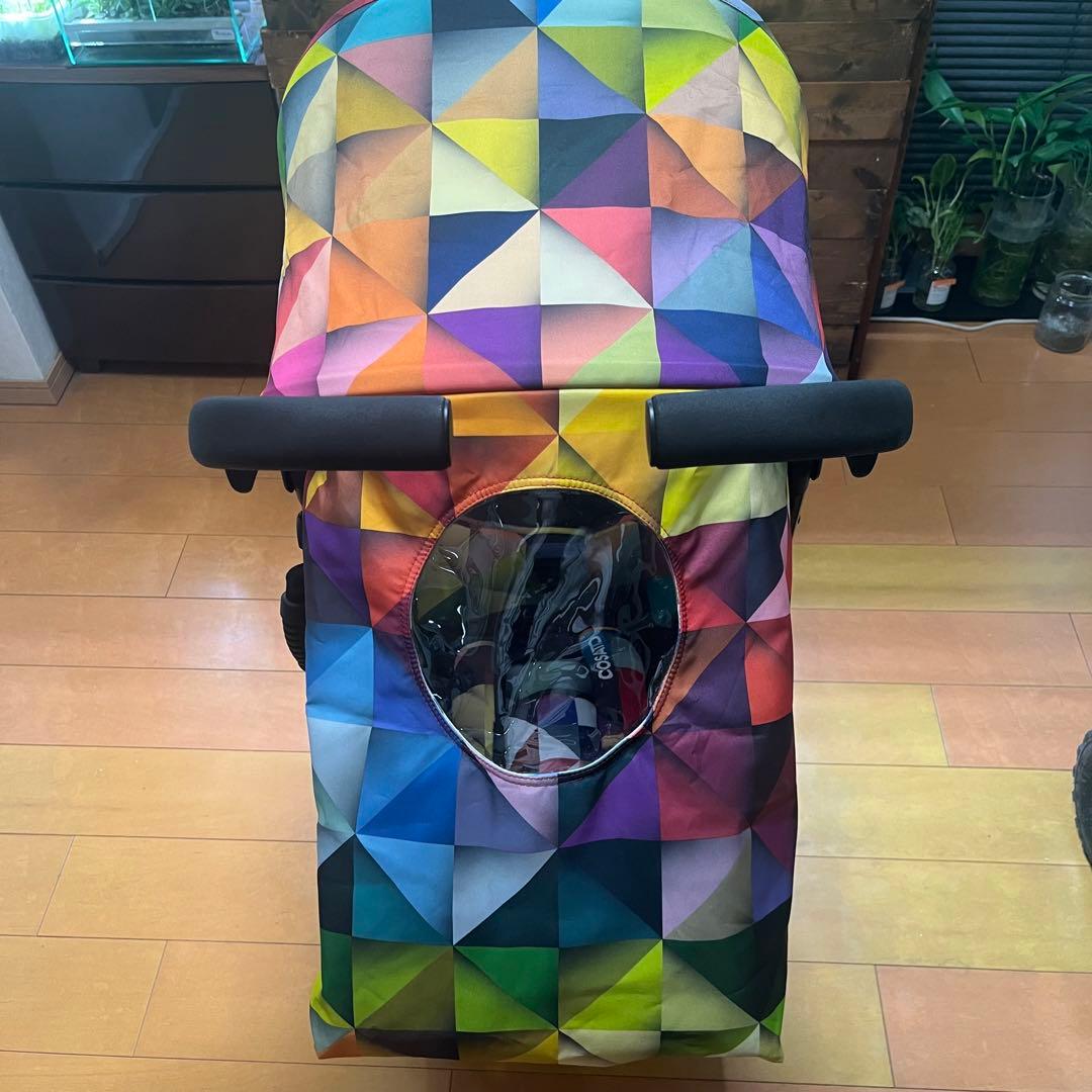 【美品】コサット　シャッフル　二人乗り　縦型ベビーカー　バギー