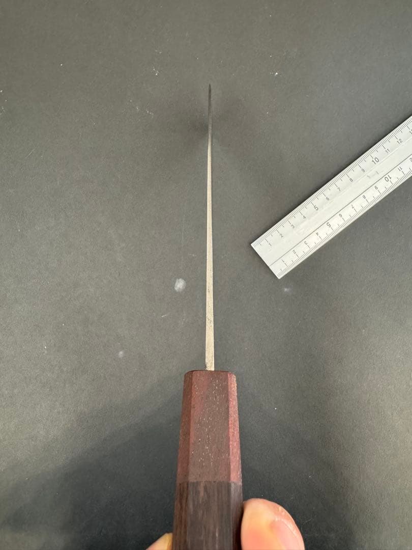 正作　本焼　全鋼　菜切包丁　片刃