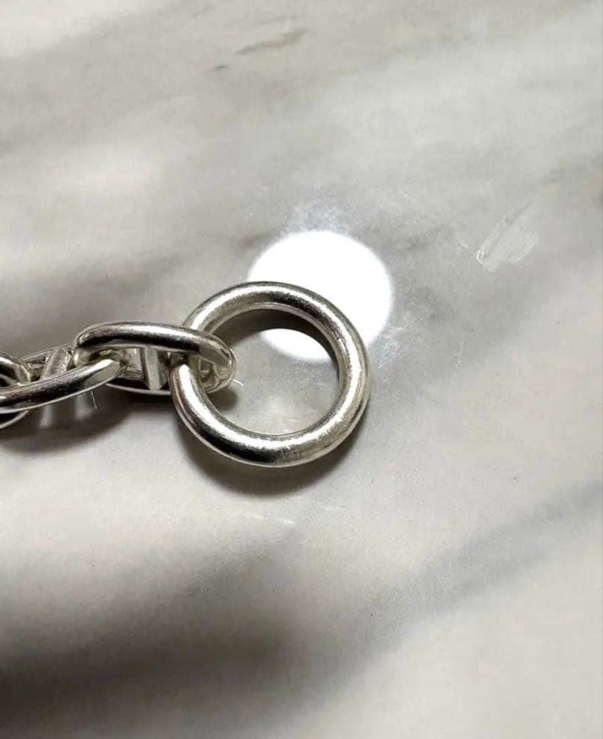 【シルバー925】アンカーチェーンデザインブレスレット