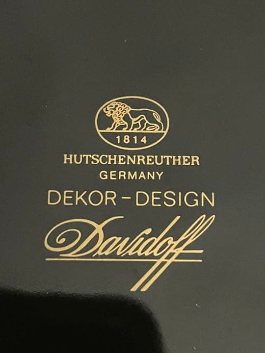 Davidoff ダビドフ 葉巻用灰皿  HUTSCHNREUTHER ドイツ製