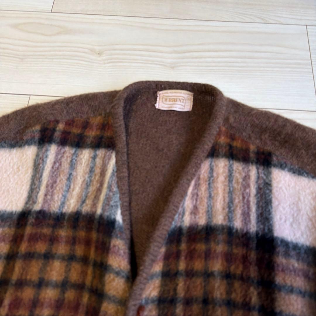 極上　希少サイズ　60s モヘアカーディガン カートコバーン　BRENT L